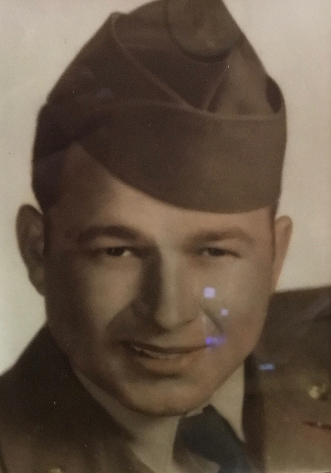 Henry Locklear 1950 Enlisting in US Army